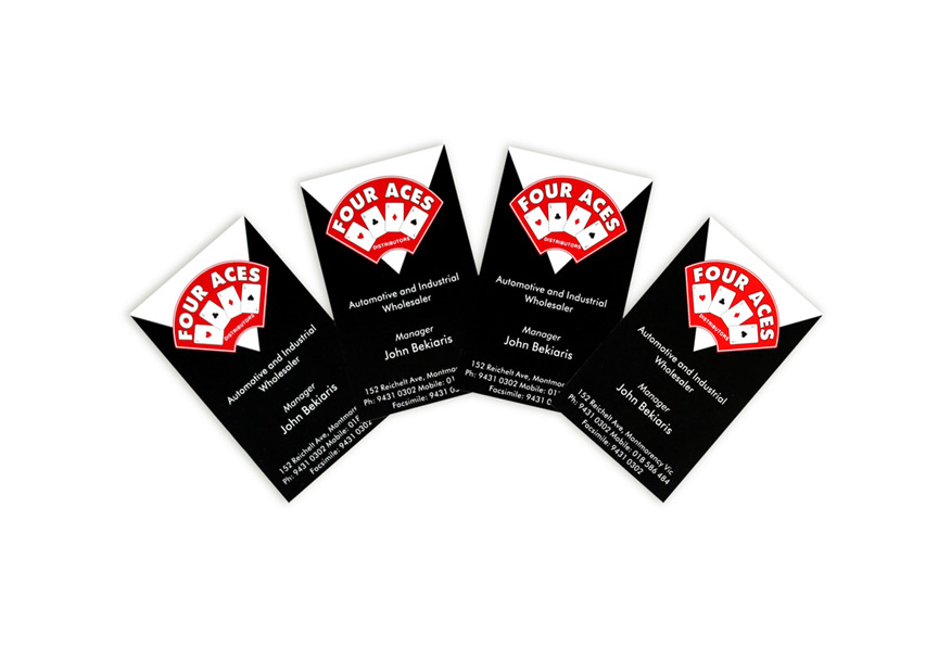 Company business card. Digital media.